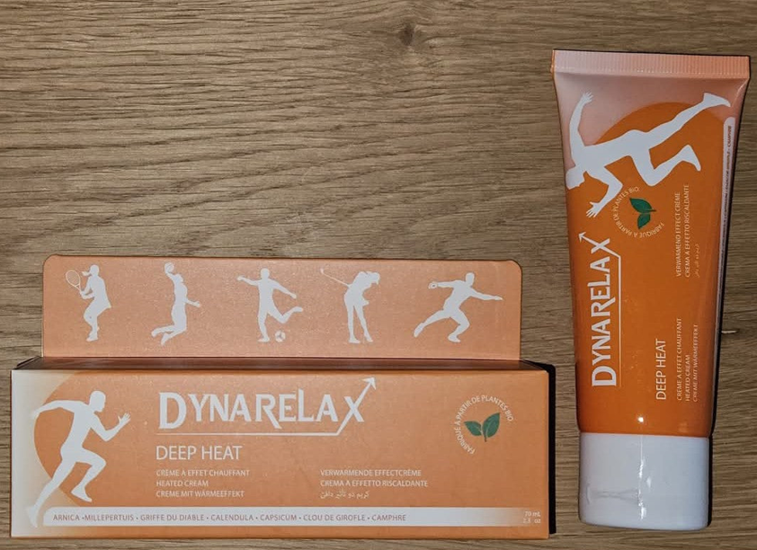 DYNARELAX Deep Heat – Crème à effet chauffant aux plantes bio