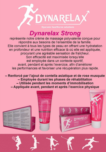 DYNARELAX Strong – Crème de massage polyvalente aux plantes bio