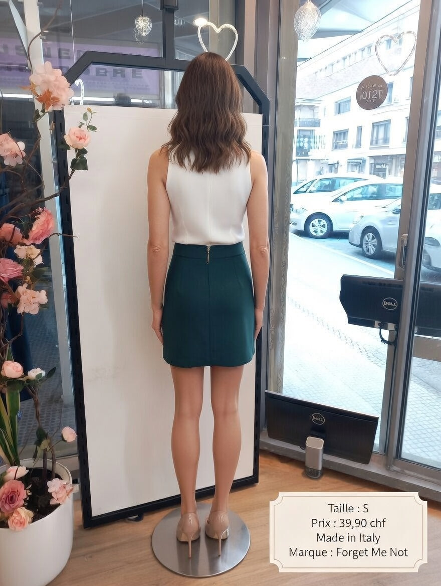 39,90 chf - Taille S - Short chic Forget Me Not Made in Italy – Look tendance & élégant à petit prix !