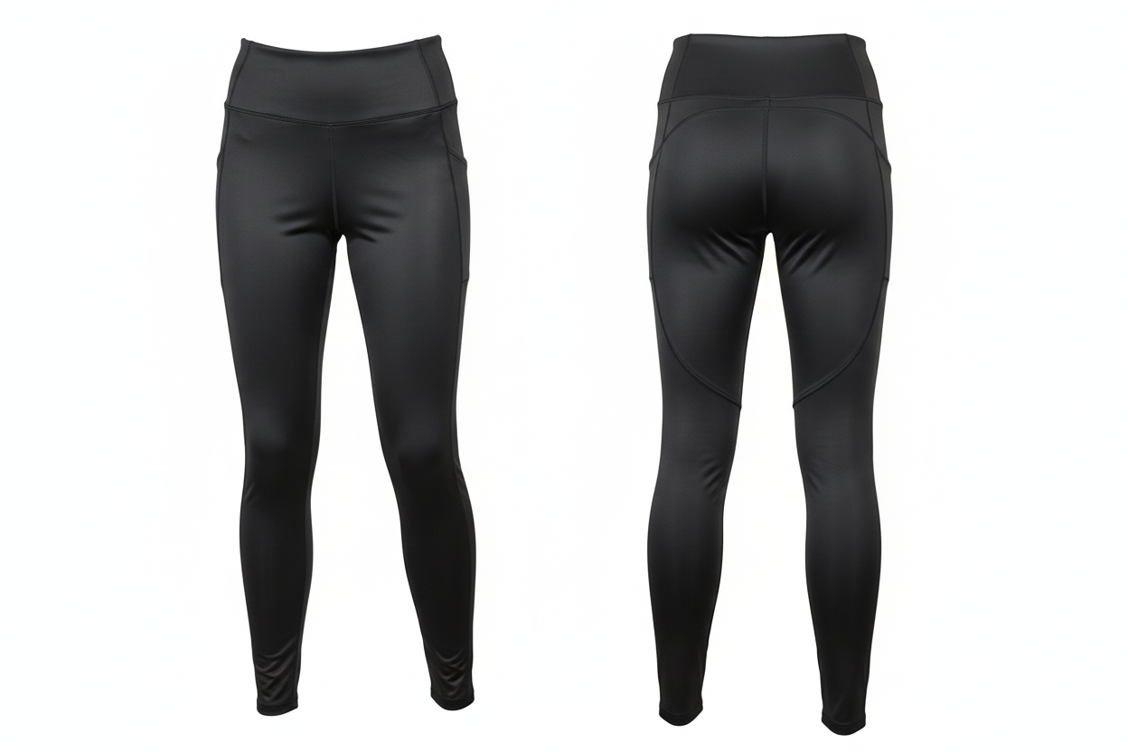 Legging Noir Taille Haute Jean Louis François - Taille L
