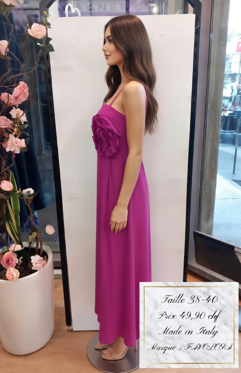 49,90 chf - ✨ Robe FAVOLOSA, taille 38-40 – Fleur italienne chic à petit prix ! ✨