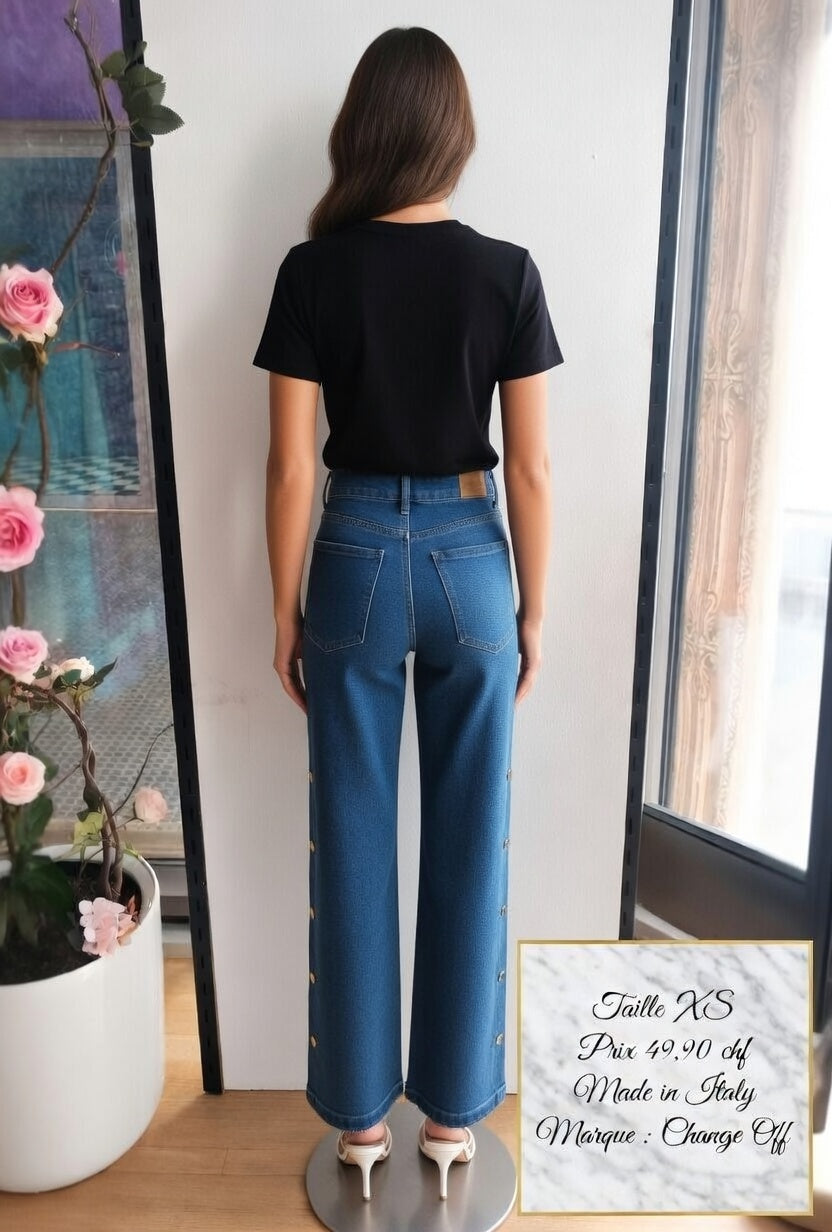49,90 chf - Taille XS - ✨ Jeans Change Off XS – Élégance italienne à petit prix ! ✨