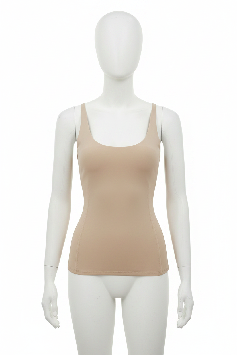 Corset Gainant Brésilien Divas – Bretelles Réglables Beige