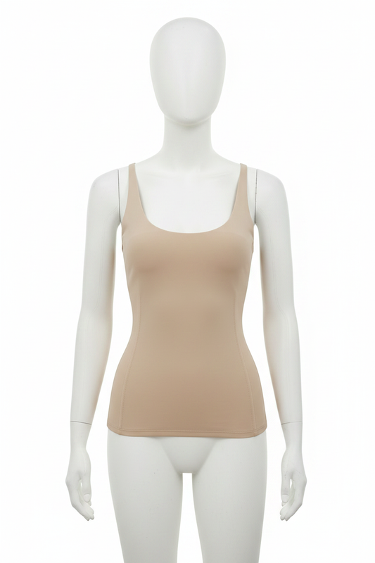Corset Gainant Brésilien Divas – Bretelles Réglables Beige