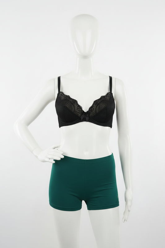 Soutien-gorge Brésilien Divas – Dentelle Push-Up Noir