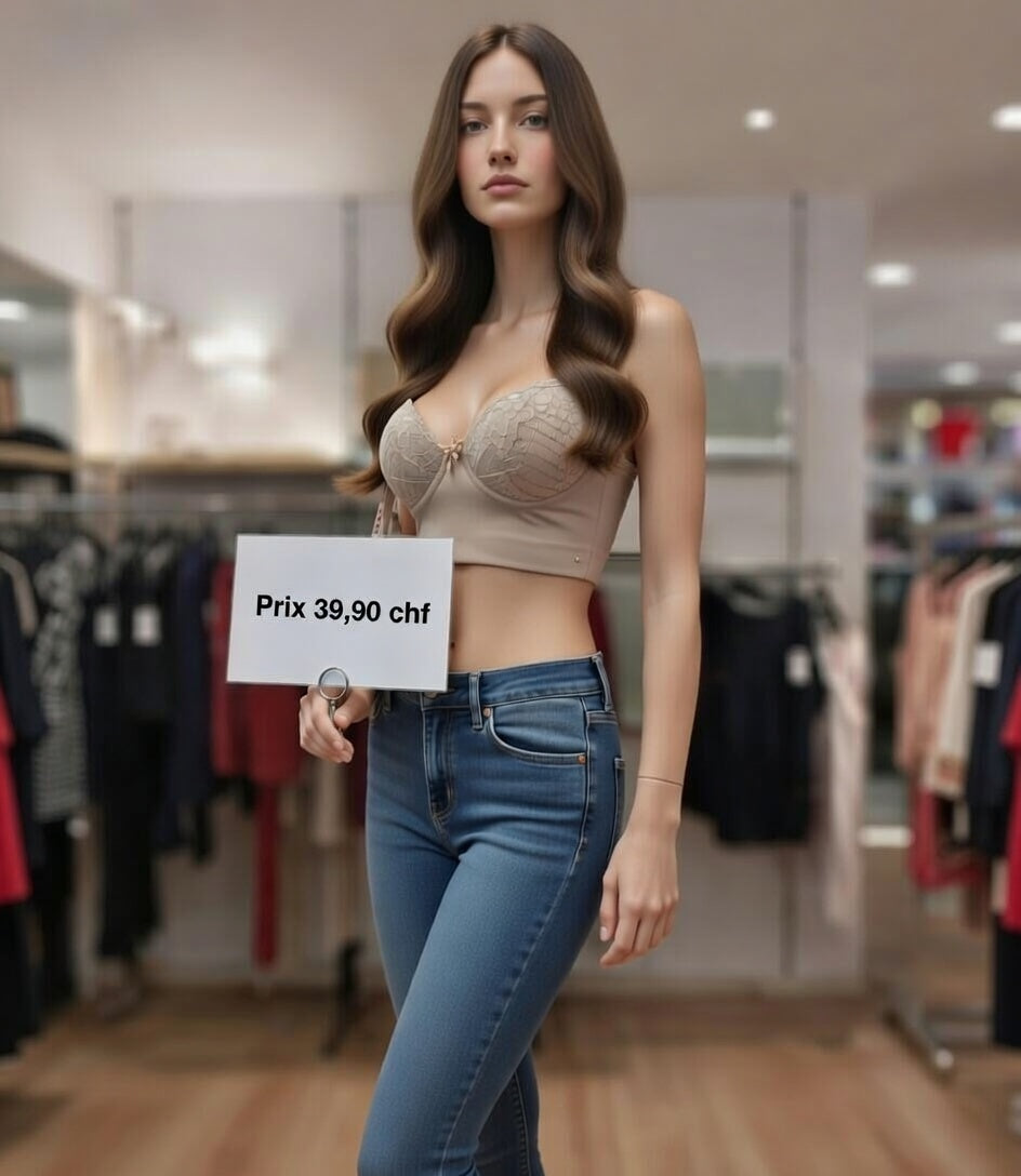 39,90 chf - Dispo en taille S, M, L et XL - Soutien-gorge brésilien ultra sculptant, couleur chair. Dentelle – Sexy et galbant !