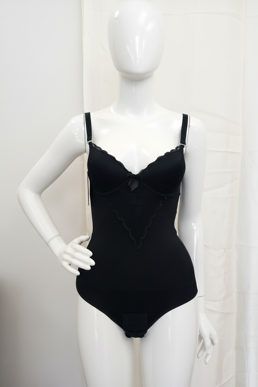 Body Brésilien Sculptant Divas – Dentelle Push-Up Noir